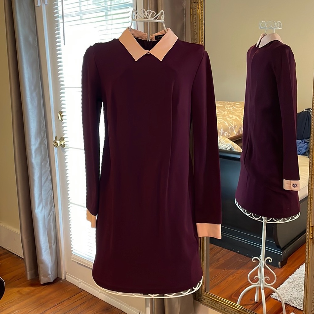 Long sleeve, above the knee dress